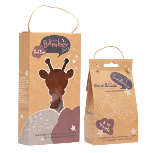 pacifier teething toy amber