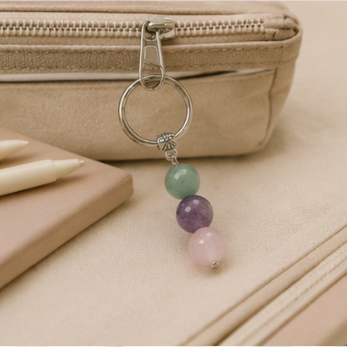 Geluksbrenger rose quartz